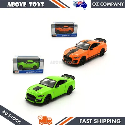 Maisto 1:24 Scale 2020 Ford Mustang Shelby GT500 Diecast Model Two Color Options • $45.49