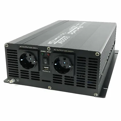 Voltage Converter Inverter 3000 6000 Watts 24V 230V Inverter Transformer • £186.76