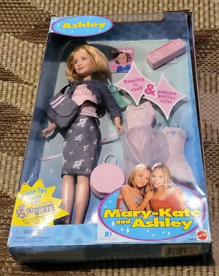 MARY-KATE AND ASHLEY Ashley Doll Dancing Ballet Pajama Party MATTEL 1999 In Box • $39.99