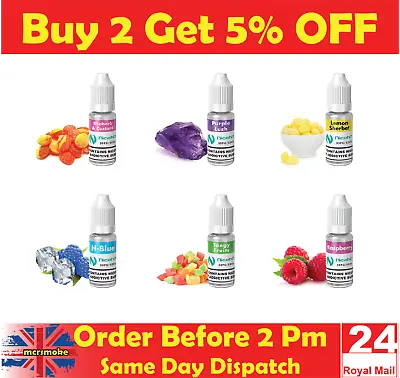 Nicohit E Liquid 5x10ml Vape Juice 3mg 6mg 12mg & 18mg 50Vg 50Pg All Flavors UK • £10.45