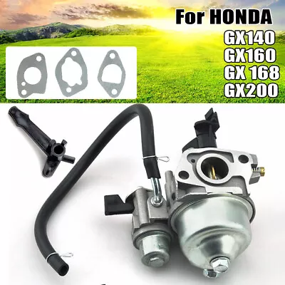 Carburetor For Honda Gx160 Gx168 Gx120 Gx200 5.5 6.5hp 16100ZH8W61 Engine Motor • $9.79
