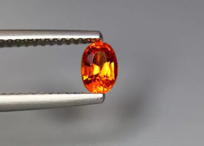 0.59 Cts_amazing !! Fanta Color_100 % Natural Mandarin Orange Spessartite Garnet • $5