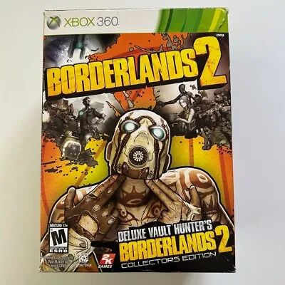 Microsoft XBOX 360 Borderlands 2 Deluxe Vault Hunter's Collector Edition • $184.98