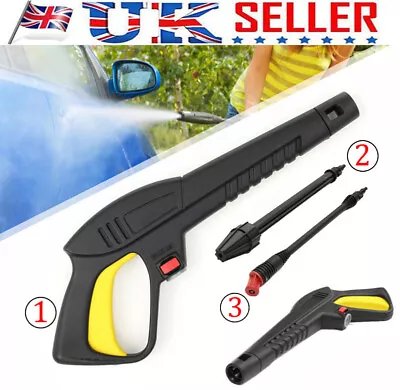 High Pressure Washer Trigger Gun / Variable Angled Turbo Lance For LAVOR VAX BS • £12.88