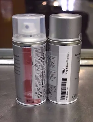 Oem Genuine Mercedes Benz Touch Up Spray Paint Set 775 Iridium Silver • $37