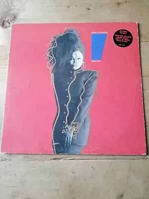 Janet Jackson - Control First Press LP Vinyl Record - AMA 5106 • £6