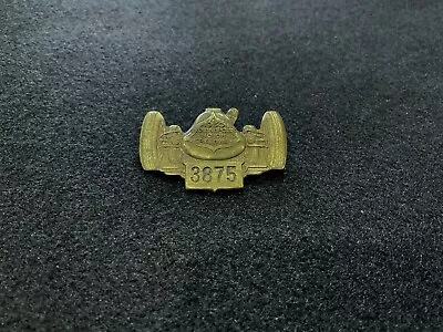 Indianapolis 500 1950 Pit Badge No. 3875. • $299.50