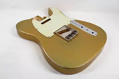 MJT Official Custom Vintage Aged Nitro Guitar Body Mark Jenny VTT Aztec Gold • $250