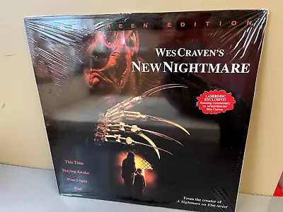 Wes Craven's New Nightmare LaserDisc New & Sealed Elm Street • $74.99