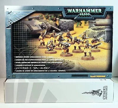 WARHAMMER 40K Astra Militarum Squadron Imperial Guard Steel Legion Citadel • $124.99