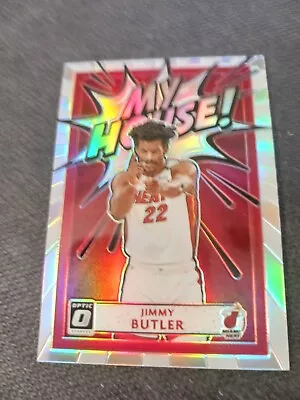 2020-21 Optic JIMMY BUTLER  My House Silver Holo Prizm HEAT # 6 • $4.99