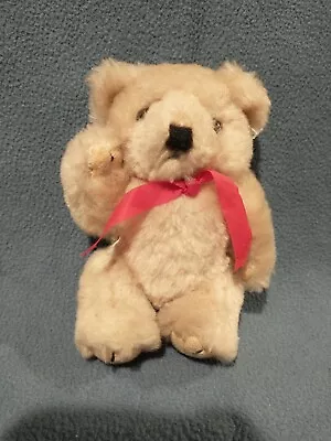 Jointed Mini Teddy Bear 5” Bow Polyester Wang's International  • $9.71