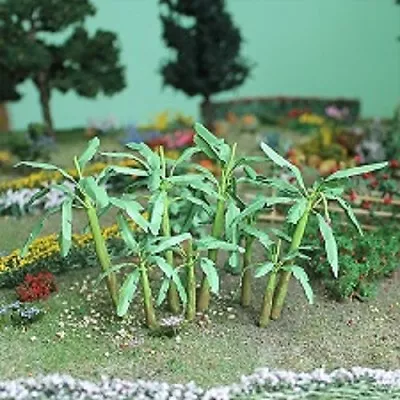 MP Scenery Products 70120 - O Scale - Banana Trees 2-3/4  Height 3/pk • $15