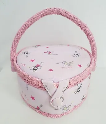 Fairy Heart Shaped Sewing Basket Caddy • £11.99