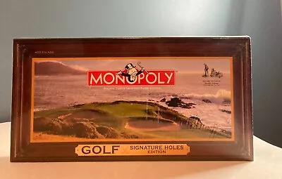 Monopoly Golf Signature Holes Edition Board Game Sealed • $33