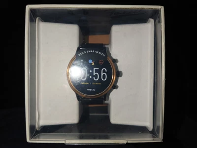 $100 • Buy Fossil Women's Gen 5 Julianna HR Black Smartwatch FTW6036
