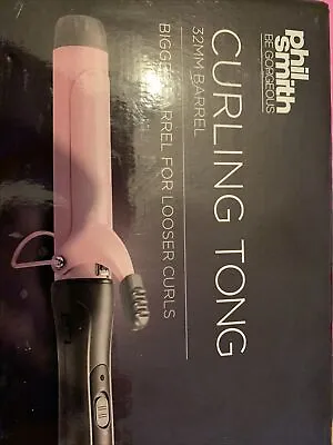 £5 • Buy Phil Smith Curling Tong 32mm Heat Setting Isn’t Accurate