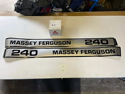 £35 • Buy Massey Ferguson 240 Genuine Decals Mf Tractor