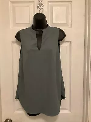 H&M Women’s Sleeveless Sage Green Top Size 2 • $7