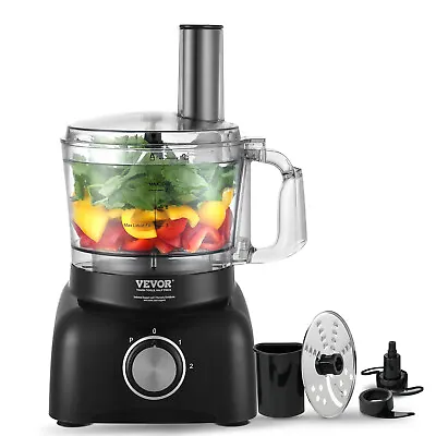 VEVOR 7-Cup 350W Food Processor Vegetable Chopper For Mixing Slicing Kneading • $34.69