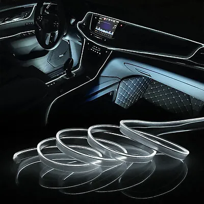 $9.99 • Buy Car Interior Atmosphere Wire Auto Strip Light LED Decor Lamp Accessories