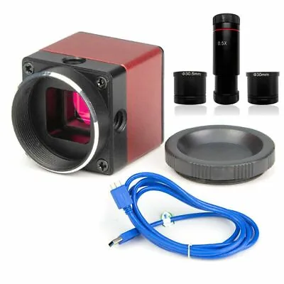 USB3.0 5MP Industrial CMOS Digital Microscope Camera Electronic Digital Eyepiece • £82.80