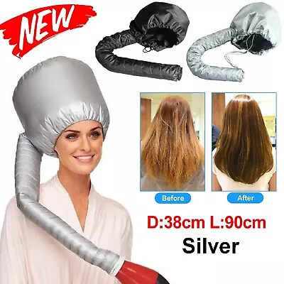 Hairdressing Tool Bonnet Hair Drying Cap Hat Hood Soft Women Blow Dryer Home • $22.99