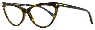 Tom Ford TF5896B Magnetic Clip-on Eyeglasses 052 Dark Havana 56mm FT5896 • $189