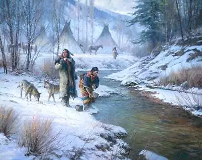 Martin Grelle - Days Of The Coldmaker - A/P Canvas Giclee - 24 X 30 - MINT • $1100