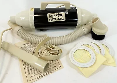 Vintage METRO Metropolitan MDV-1 Data Vac Computer Tech Mini Vacuum W/ Blower • $64.99