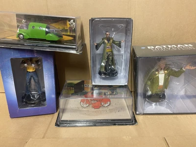 £22 • Buy Eaglemoss DC Batman Universe And Marvel Etc - All 5 As Pictured Figures Cars Lot