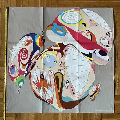 RARE Takashi Murakami Fold-up Poster MoMa 2001 Pop Art • $29.99