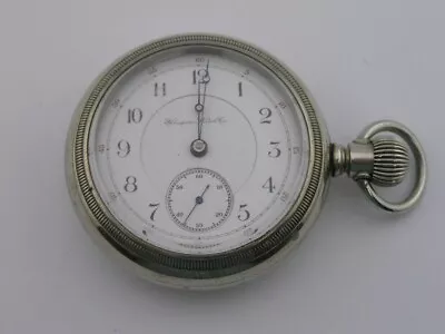Vintage Hampden Pocket Watch Grade Special (Adjusted) 17j 18s 59mm 1897 RR • $45