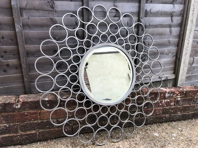 £25 • Buy Stunning Next Large Circular Decorative Wall Mirror.