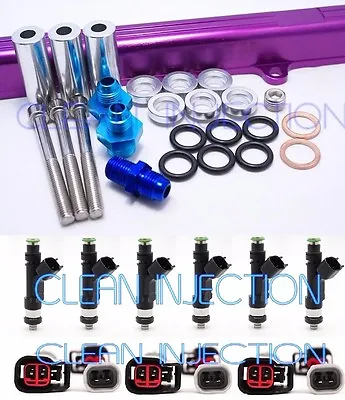 Toyota Soarer Chaser Supra 1JZGTE 1JZ-GTE Turbo JZA70 650cc Fuel Rail Injectors • $717.82