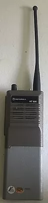 Motorola HT600 Gray 6 Channels Handheld Walkie Talkie Two Way Radio Untested • $29.99