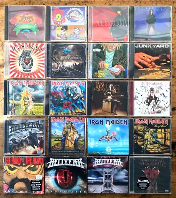 250 Rock/Metal CDs - Alice In Chains Def Leppard Iron Maiden Megadeth Ozzy • $5.90