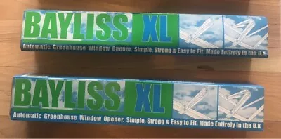 £40 • Buy 2 X Bayliss XL Autovent Automatic Greenhouse Window Roof Vent Opener Auto Vent