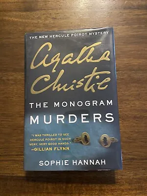 SIGNED Monogram Murders By Sophie Hannah 1st Printing First Edition 2014 HCDK • $74.99