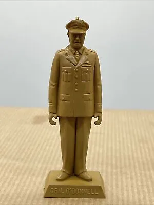 Marx 60mm American Heroes Soft Plastic Playset Figure 1950s General O’Donnell • $24.89