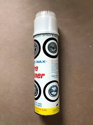 Vintage Turtle Wax Tire Cleaner Petroliana Red Line • $15