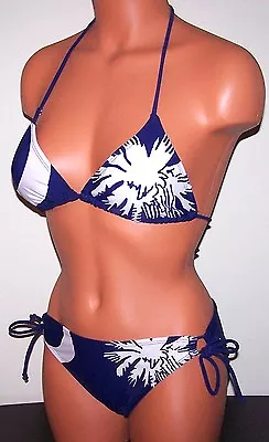 South Carolina Flag Blue & White Bikini - New Ladies 2 Pc Swimwear - Size Medium • $19.95