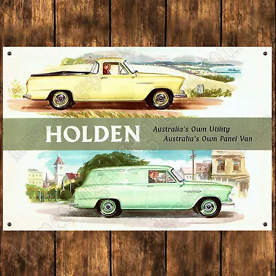 200mm X 285mm ALUMINIUM SIGN ADVERT FC HOLDEN UTE PANEL VAN • $29.90