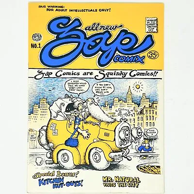 Apex Novelties All New Zap Comix No.1 • $84.99