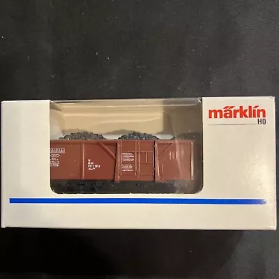 😎😎😎HO - Marklin 4431 Gondola With Coal Load - NIB As Pictures 😎😎😎 • $15