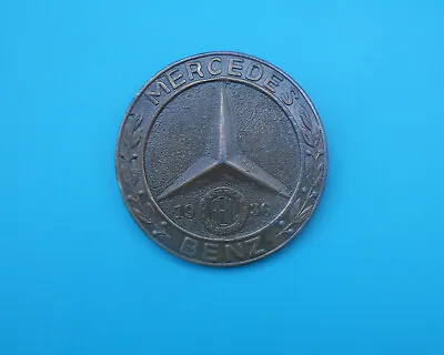 Old Mercedes-Benz Belt Buckle 1936 Bronze On Lead Pot Metal - Bay State Jeweley  • $149.99