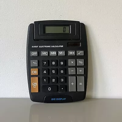 £5.95 • Buy JUMBO DESKTOP CALCULATOR Large Pop Up Digit Electronic Display Office School UK