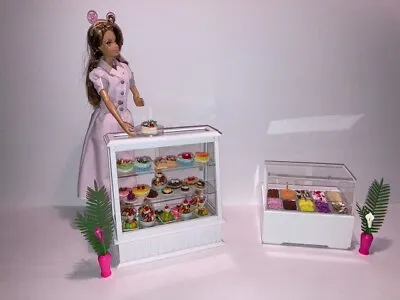 Re-ment Ice Cream Gelato -  Cakes  And Bakery Cafe  Diorama (Read Description) • $175