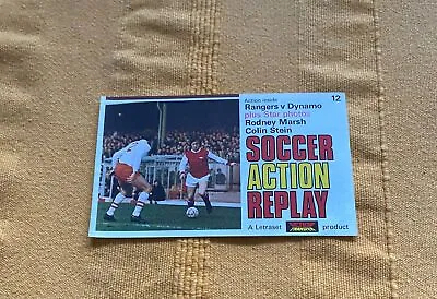 Soccer Action Replay Transfer No 12 Rangers V Dynamo Rodney Marsh Colin Stein • £5.98