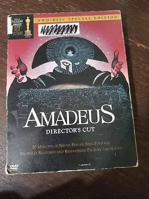 Amadeus - Directors Cut (DVD 2002 2-Disc Set Two-Disc Special Edition) V G • $6.99